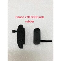 Thích hợp cho các bộ phận máy ảnh Canon 600D 750D 760D 77D 800D Bên Bao Da Giao Diện Da USB Da