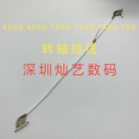 Thích hợp cho Canon 70D 600D 650D 700D Màn hình LCD Hydroshaft Flat Cable Flip Screen Cable
