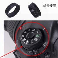 Thích Hợp Cho Canon EOS 5D3 6D 6D2 70D 80D 5D4 Phụ Kiện Máy Ảnh Bàn Xoay Da Bánh Răng Vòng Cao Su