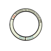 Thích hợp cho Chery Tiger 5 Chìa khóa Bắt đầu phát sáng Vòng trang trí Hợp kim nhôm Sửa đổi Vòng đánh lửa Nhà máy Đọc