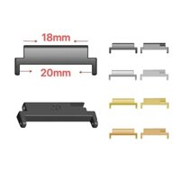 Thích hợp cho đầu nối dây đeo đồng hồ Xiaomi mi watch Adapter 18mm đến 20mm Phiên bản độc quyền Dây đeo Đầu nối kim loại Công tắc tai