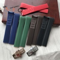 Thích hợp cho Dây đeo cao su lựu đạn PATEK PATEK PHILIPPE chính hãng Aquanaut Series 5167 / 5164 Vòng tay PP 21mm