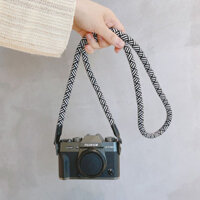 Thích hợp cho dây đeo máy ảnh đậm mới, Dây đeo máy ảnh Canon R50, Dây đeo cổ đơn không gương lật Fuji và Sony, Phát hành nhanh