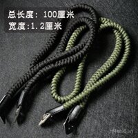 Thích hợp cho dây đeo máy ảnh Paracord thủ công, dây đeo vai, dây treo cho máy ảnh không gương lật DSLR Canon R5 R6 Sony A7R4 R3 A7C A6400 ZV-E10 Fujifilm XT200 XT30 T20 XA7