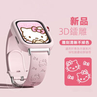 Thích hợp cho dây đeo silicon Huawei FIT3 HelloKitty Đồng hồ đeo tay dễ thương FIT2 Dây đeo thể thao nữ