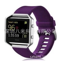 Thích hợp cho dây đeo thay thế đồng hồ thông minh fitbit blaze vòng đeo tay thông minh spot blaze - Kèn hồng nhạt