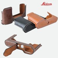 Thích hợp cho đế máy ảnh Leica T Leica TL TL2 Half Case Leather TYP701 Thiết kế lỗ pin chuyên dụng