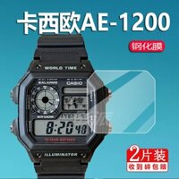 Thích hợp cho đồng hồ Casio Small Square AE-1200 Phim cường lực AE-1200WH-1B Phim đồng hồ
