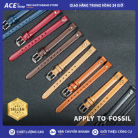Thích hợp cho đồng hồ FOSSIL Dây da hình chữ U 8 mm phù hợp với ES4119 ES4000