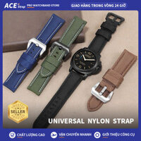 Thích hợp cho đồng hồ panerai dây vải nylon 22mm 24mm 26mm phù hợp với Pam441 111