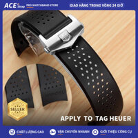 Thích hợp cho đồng hồ TAG HEUER dây đeo cao su 22mm 24mm Thích hợp cho Autavia 6 CÔNG THỨC RACE 1 F1 AQUARACER