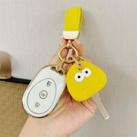 Thích hợp cho Emma Vỏ chìa khóa xe điện Vỏ Yuan Universe pro Bubble Aiqi Luna Pin Xe điều khiển từ xa Khóa