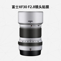 Thích Hợp Cho Fuji XF30 F2.8 Macro Lens Sticker XF30macro Phim Bảo Vệ Xu Hướng Quốc Gia Ngụy Trang Sợi Carbon Da 3M