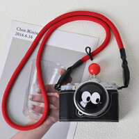 Thích Hợp Cho Fuji Xm5 Vỏ Bảo Vệ Túi Máy Ảnh X-m5 Da Dây Đeo Tay Màu Xanh Xm5 Phụ Kiện Vỏ Đế Dây Đeo Vai Sản Phẩm Mới