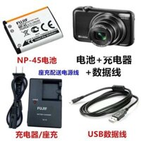 Thích hợp cho Fujifilm Z91 Z950EXR Z1100 L50 L55 máy ảnh NP-45 pin + bộ sạc cáp dữ liệu