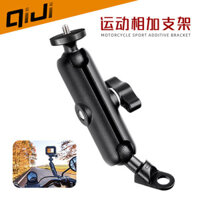 Thích hợp cho gopro Xe Máy Giá Đỡ Xe Máy Camera Thể Thao Gương Chiếu Hậu Xe Đạp Cố Định Kẹp Điện Thoại Di Động