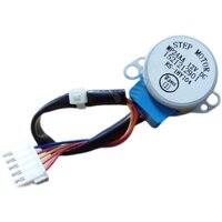 Thích hợp cho Gree Máy treo điều hòa không khí Hướng dẫn gió 12V Máy trần động cơ bước MP24AA Động cơ đồng bộ hóa hướng gió xoay