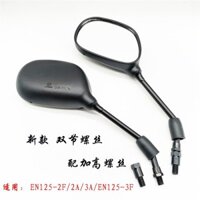 Thích hợp cho gương chiếu hậu phản chiếu kim cương báo động Hao-Jue Rui Shuang EN125-2A/2F/2E/3F/3E xe máy HJ125K