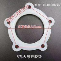 Thích hợp cho Haier Commander Máy Nước Nóng Phụ Kiện Niêm Phong Vòng Sưởi Ống Silicon Gioăng Cách Nhiệt Đa Năng Gioăng / wh