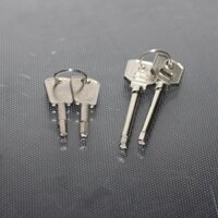 Thích hợp cho Haier Tủ Đông Okema Cửa Tủ Lạnh Khóa Lầu Năm Góc Ngôi Sao Tủ Lạnh Cửa Kính Phụ Kiện Chìa Khóa