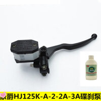 Thích hợp cho Haojue Xe Máy Kim Cương Da Báo HJ125K-A-2-2A-3-3A Phanh Trên Bơm Phanh Đĩa Trên Lắp Ráp