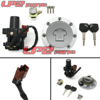 Thích hợp cho Honda CBR1000RR 08-14 CB1000 09-14 Full Car Cover Lock Khóa Cửa Điện Bình Nhiên Liệu Bao Khóa