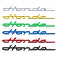 Thích hợp cho Honda Sửa Đổi Biểu Tượng Xe Ô Tô Dán Chữ Kim Loại Phía Sau Thân Xe Logo Nhãn Dán Thân Xe