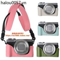 Thích hợp cho hộp bảo vệ Canon G7X2 G7X3 Case g7x mark ii iii m2 m3 Túi đựng máy ảnh nửa