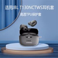 Thích hợp cho hộp đựng tai nghe jbl T130NCTWS jbl TNUE130NC Vỏ bảo vệ tai nghe Bluetooth Đơn giản độc đáo jbl t130nc tws Vỏ bảo vệ túi lưu trữ chống sốc trong suốt