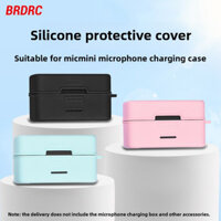 Thích hợp cho hộp sạc micro DJI MIC MINI, vỏ bảo vệ silicone, phụ kiện che bụi cho micro Vlog