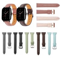 Thích hợp cho Huami Amazfit GTS 2 3 4 mini Neo GTS2e Amazfit Active Dây đeo da thời trang 20mm