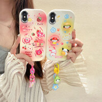 Thích hợp cho iPhone X, Xs, XsMax, Xr ốp lưng hoạt hình dễ thương bằng nhựa mềm thủ công vỏ búp bê chống sốc