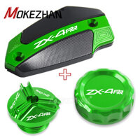 Thích Hợp Cho Kawasaki ZX4RR Sửa Đổi 23-24 Năm Hợp Kim Nhôm Phía Trước Phanh Sau Nồi Dầu Nắp Bơm Trên Vít Dầu