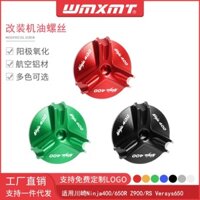 Thích hợp cho Kawasaki Ninja400 / 650R Z900 / RS Versys650 Nắp vít dầu chống trộm CNC sửa đổi