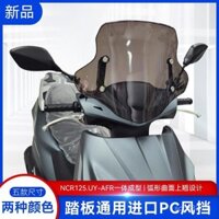 Thích hợp cho kính chắn gió Suzuki UY NCR125, kính chắn gió xe điện, kính chắn gió xe tay ga AFR, xe máy có lưỡi chia đôi