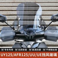Thích hợp cho kính chắn gió Suzuki UY125, kính chắn gió trước xe máy Haojue AFR Hong 125 sửa đổi đặc biệt