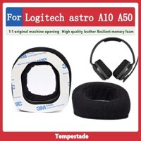 Thích hợp cho Logitech astro A10 A50 Vỏ tai nghe Tai nghe Earmuff Vỏ tai nghe Vỏ bảo vệ tai nghe Phụ kiện thay thế bằng da