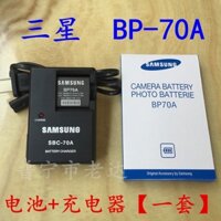 Thích hợp cho máy ảnh kỹ thuật số Samsung ST30 ST60 ST61 ST65 ST66 ST67 BP70A Pin + Bộ sạc