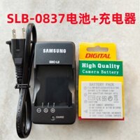 Thích hợp cho máy ảnh kỹ thuật số Samsung Blues I70 L73 L50 L700 NV3 NV5 SLB-0837 Pin + Bộ sạc