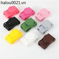 Thích hợp cho máy ảnh kỹ thuật số Canon G7X2 Vỏ silicon Canon g7x Mark II Micro Vỏ bảo vệ đơn có nắp