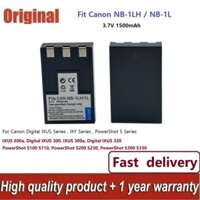 💕Thích hợp cho máy ảnh kỹ thuật số Canon IXUS 320 330 400 430 500 NB-1L / NB-1LH Pin