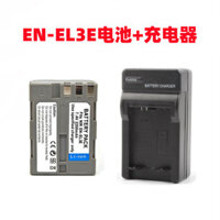 Thích hợp cho máy ảnh Nikon D100 D200 D300 D70 D80 D90 SLR EN-EL3E Pin + Bộ sạc