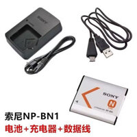 Thích hợp cho máy ảnh Sony DSC-T110 TX10 WX5C WX7 WX9 Pin + Bộ sạc + Cáp dữ liệu