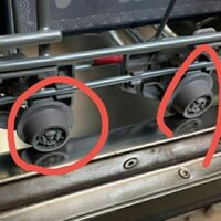 Thích hợp cho máy rửa bát Siemens/Bosch bát đũa giỏ con lăn bánh xe nhựa ròng rọc Phụ Kiện máy rửa bát