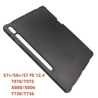 Thích hợp cho máy tính bảng Samsung Tab A7 SM-T500 Vỏ bảo vệ máy tính bảng S8U Vỏ dán mặt sau Vỏ da Chất liệu