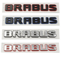Thích hợp cho Mercedes-Benz Mercedes-Benz G-Class Logo ô tô G500 Subo BRABUS Logo sửa đổi Logo Word Logo Đồng thau Dịch chuyển Logo Nhãn dán G63 Nhà máy Hàng có sẵn