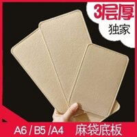 Thích Hợp Cho Muji Muji A4A3A6B5 Tấm Lưng Vải Đay Túi Mua Sắm Lưu Trữ Bên Trong Hỗ Trợ Dưới Túi Pallet Hỗ Trợ