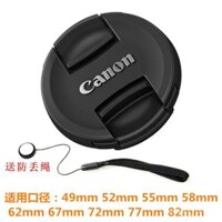 Thích hợp cho nắp ống kính máy ảnh Canon 49/52mm 55/58mm 62mm 67mm 72mm 77mm 82mm