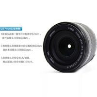 Thích hợp cho nắp ống kính Canon 67mm EF-S 18-135mm 70D 80D 90D 77D 60D 7D 7D2 50D 650D 700D 800D cho máy ảnh DSLR 10-18 17-85