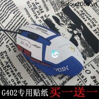 Thích hợp cho nhãn dán chuột Logitech G402 Phim mờ được cá nhân hóa Sáng tạo Nhãn dán trọn gói có thể được tùy chỉnh